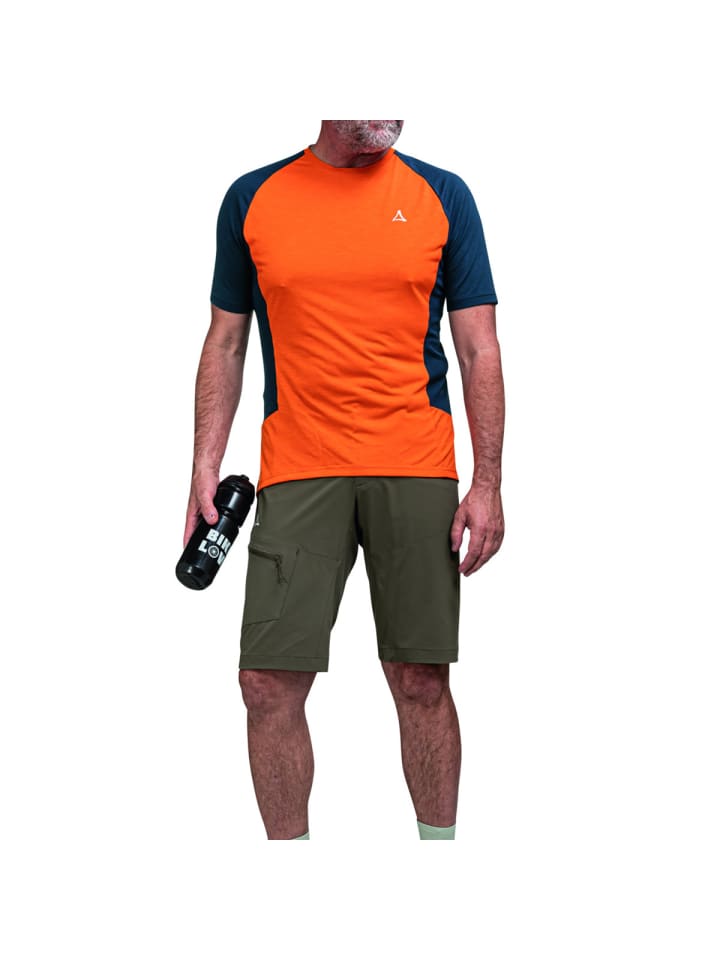 Schöffel Radtrikot Auvergne in orange günstig kaufen 50