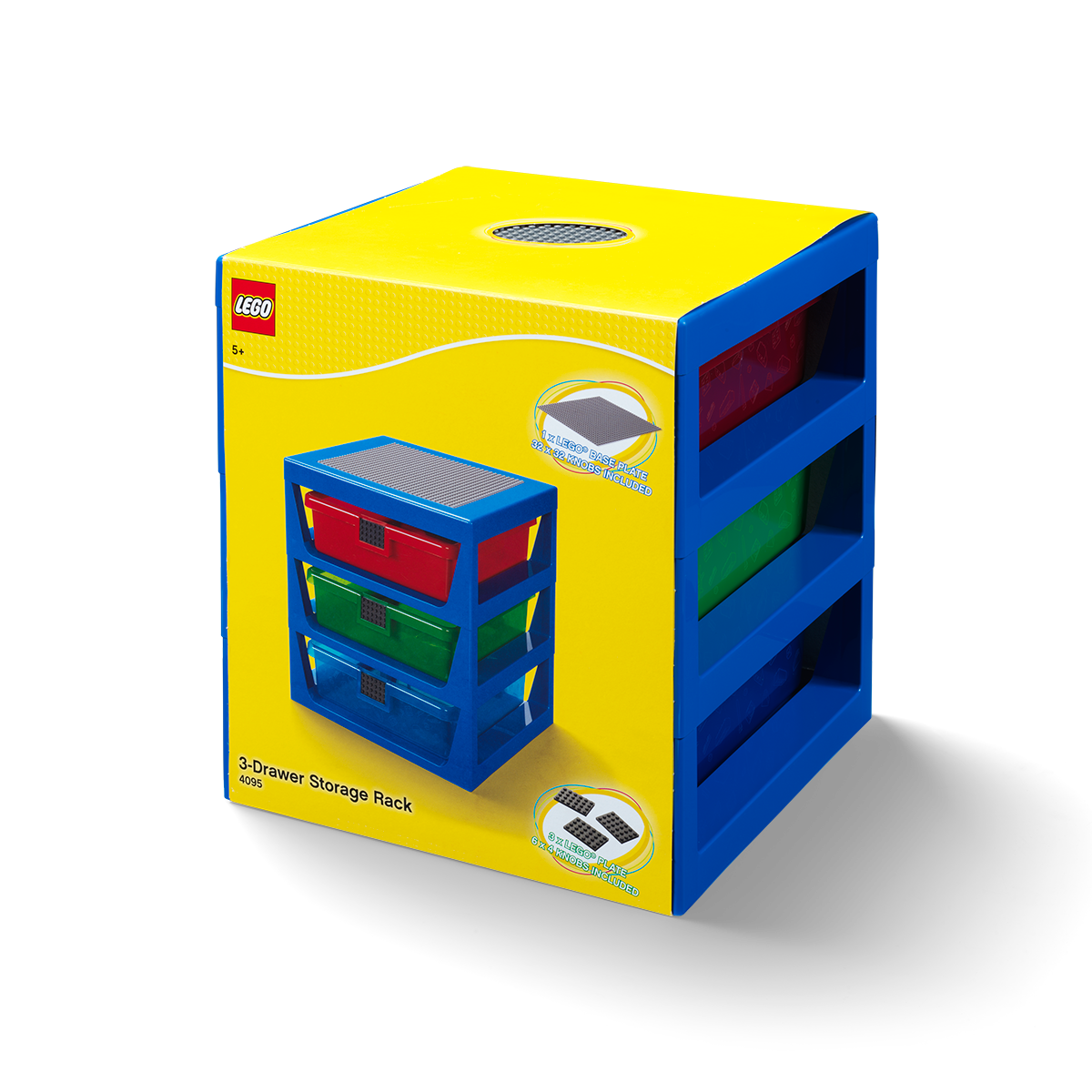 LEGO® Regalsystem in transparentem Blau 5006179