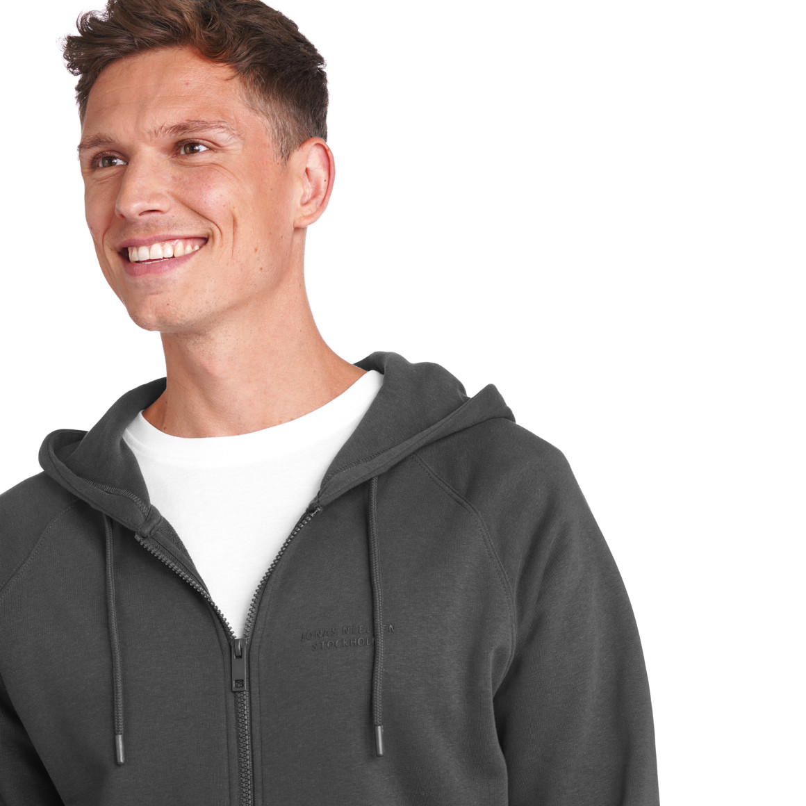 Herren Sweatjacke mit Kapuze
