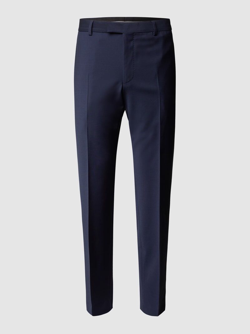 Slim Fit Anzughose mit Stretch-Anteil 'Flex Cross' in marineblau