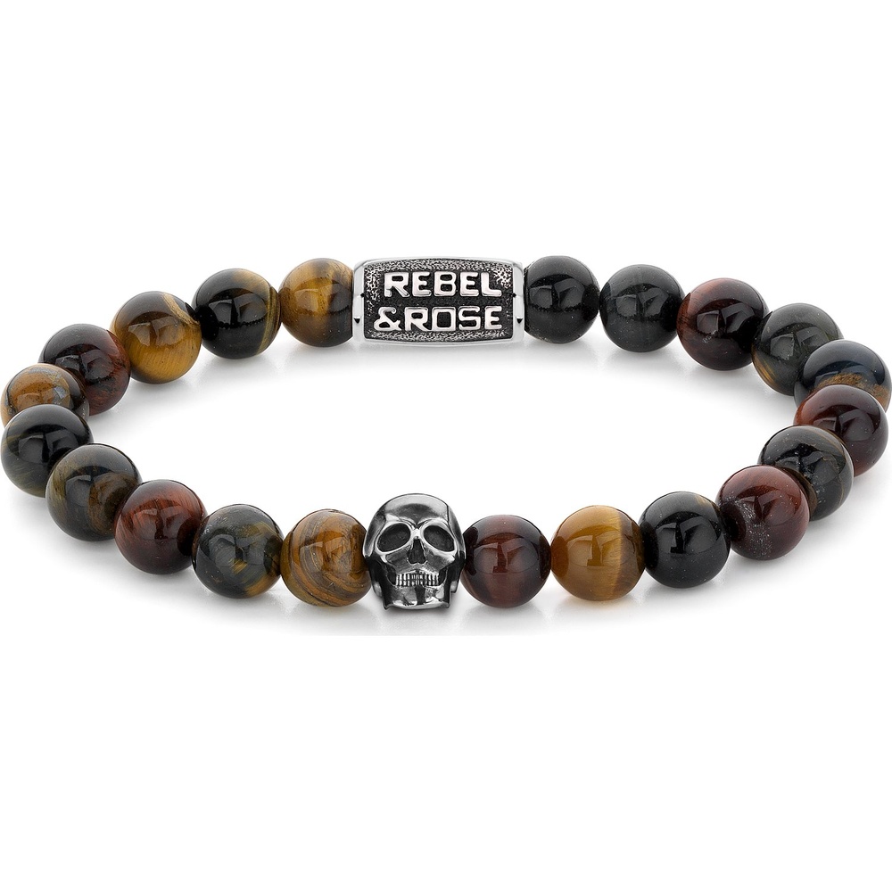 Rebel and Rose Bracelet Acier inoxydable brun Bracelet