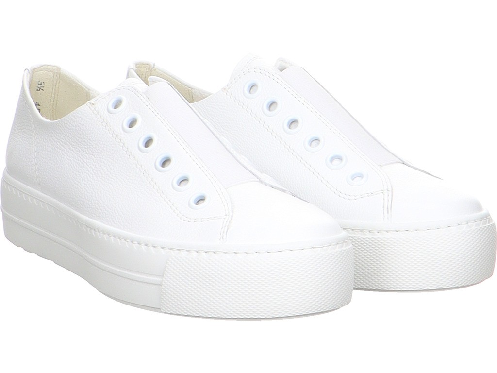 PAUL GREEN Sportliche Slipper weiss