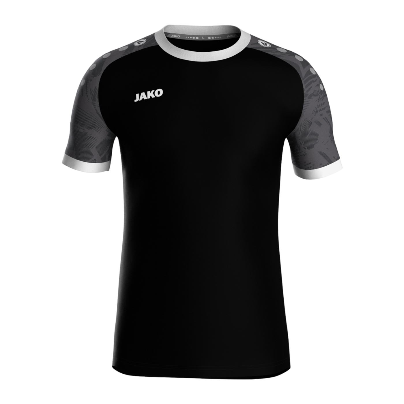 JAKO Iconic Trikot Schwarz Grau F801
