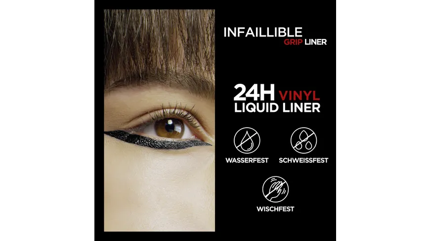 L'ORÉAL PARIS Liquid Liner Infaillible Grip 24h Vinyl 00 - Black
