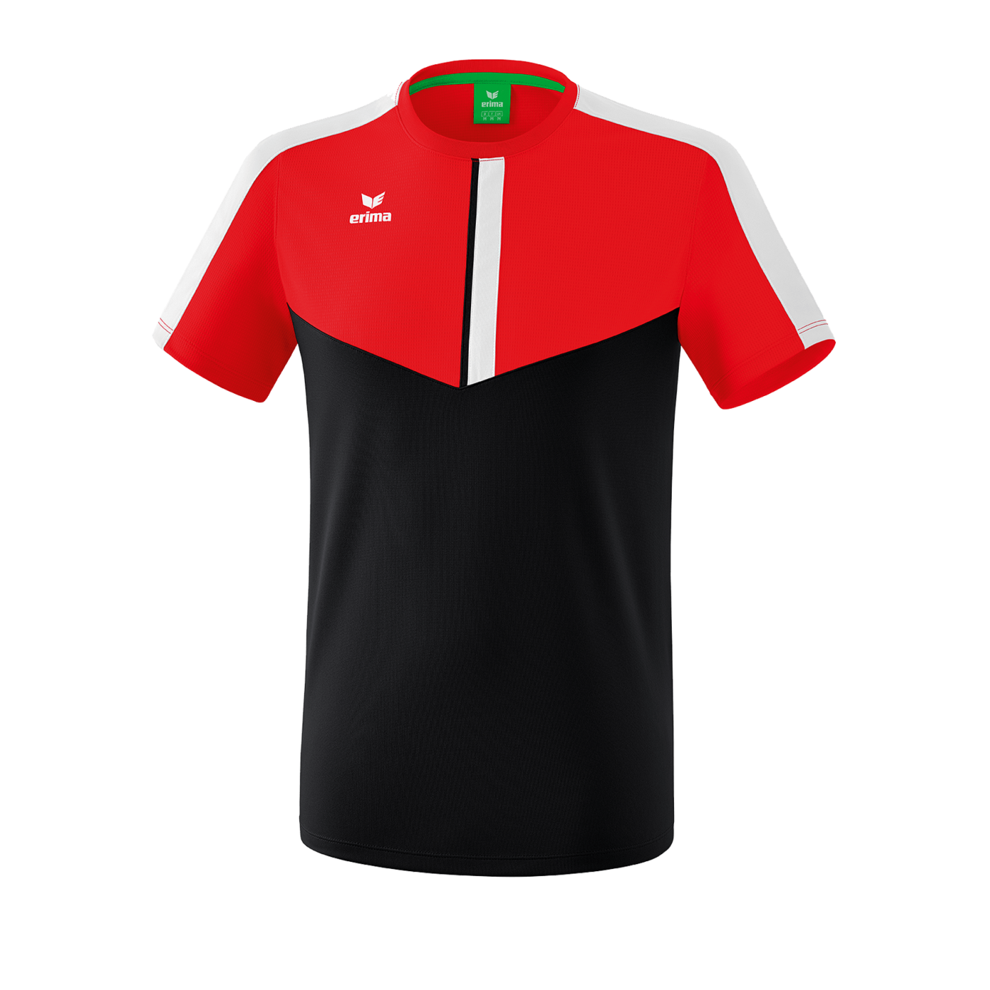 Erima Squad T-Shirt Rot Schwarz
