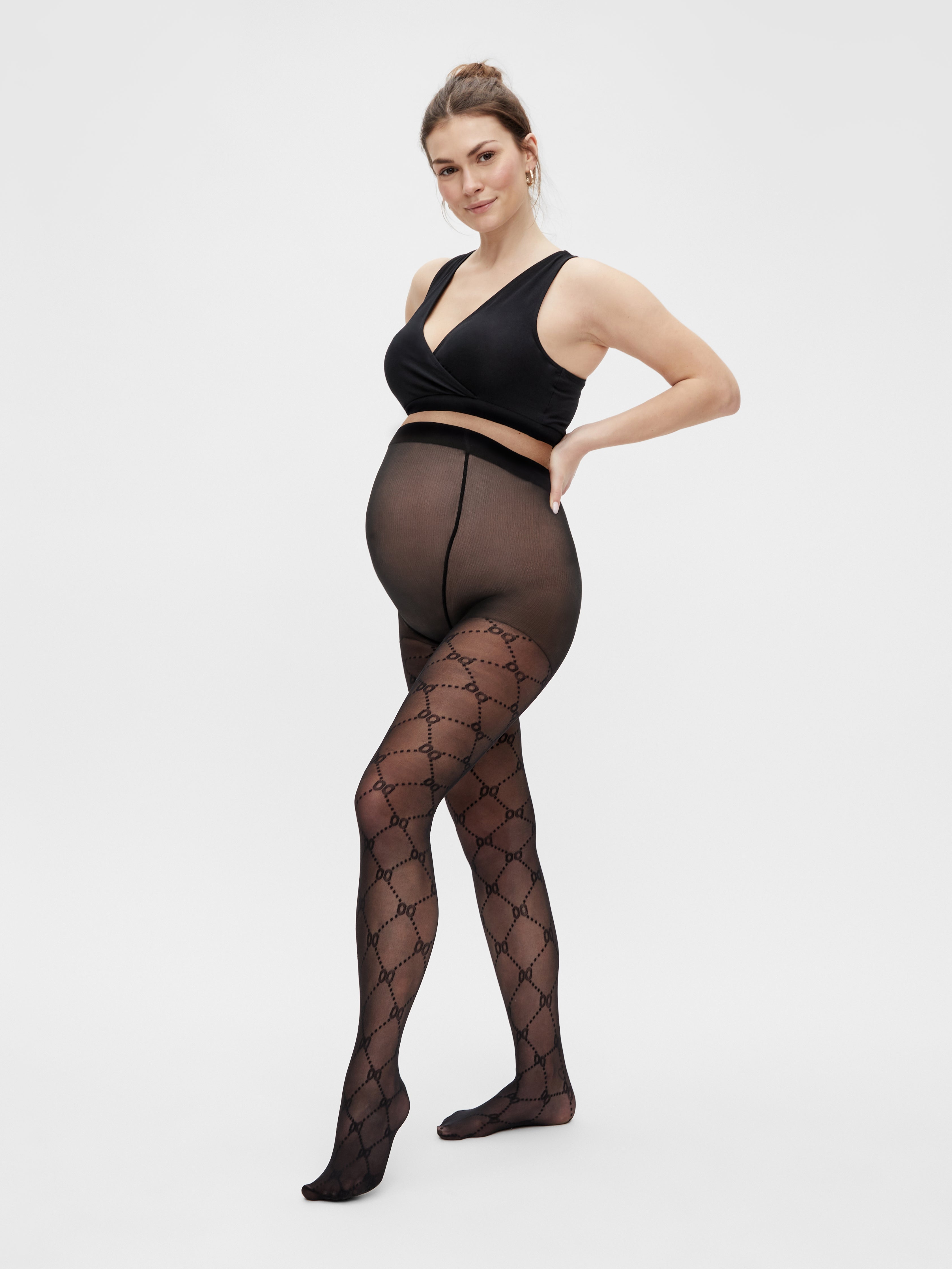 2er-pack Umstands-Strumpfhose