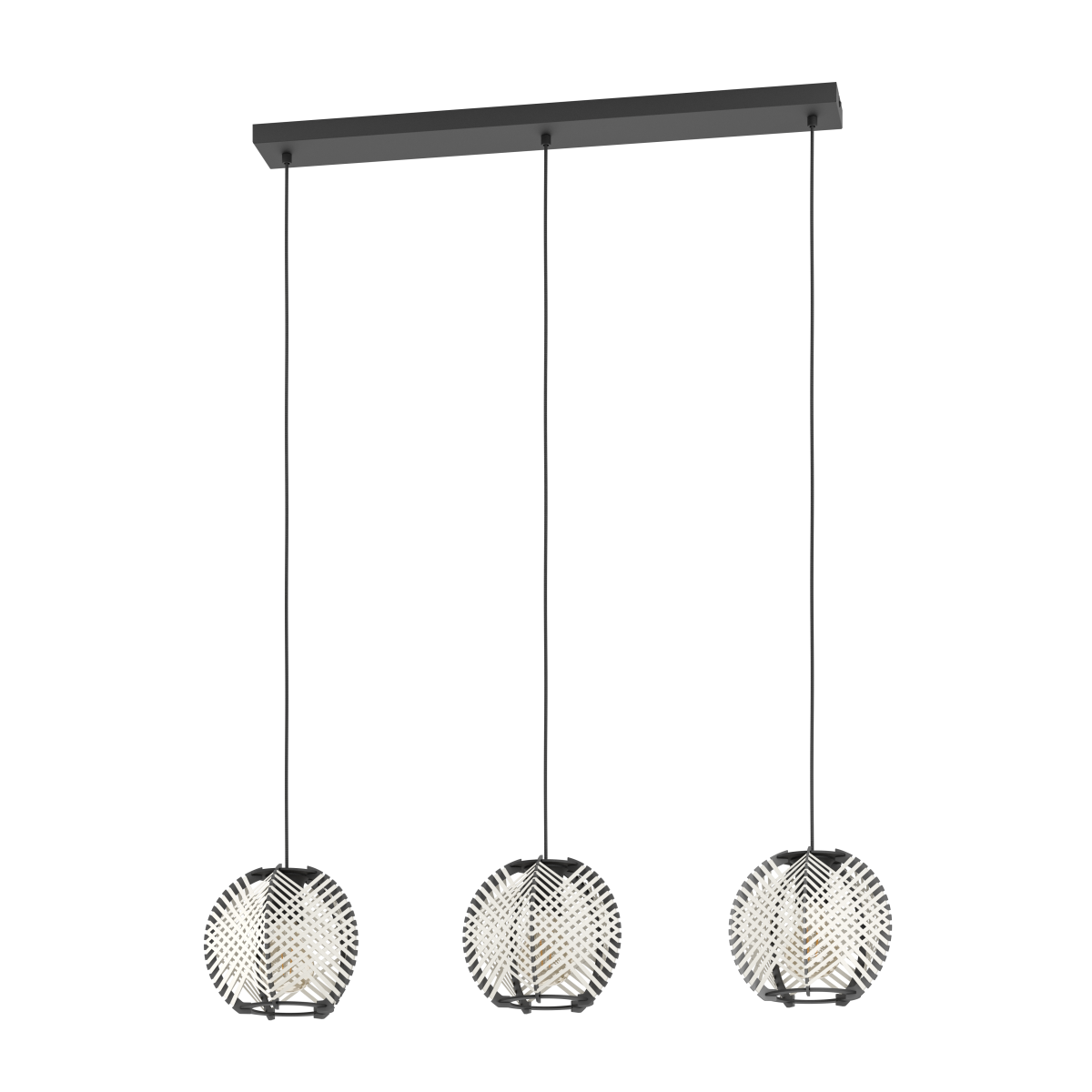 EGLO 3-flg Pendellampe Waverton