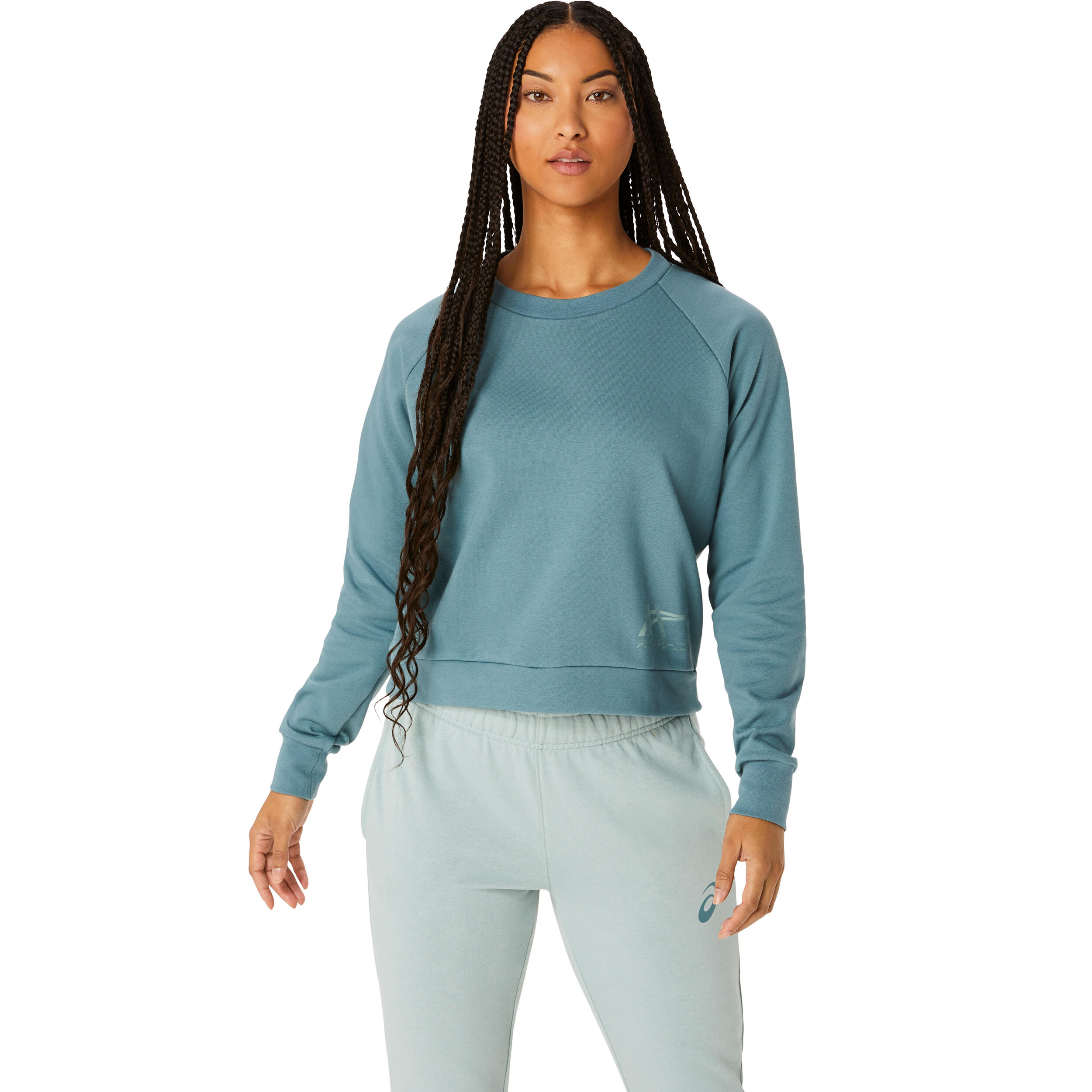 Tiger Lauftop Damen - Petrol, Türkis