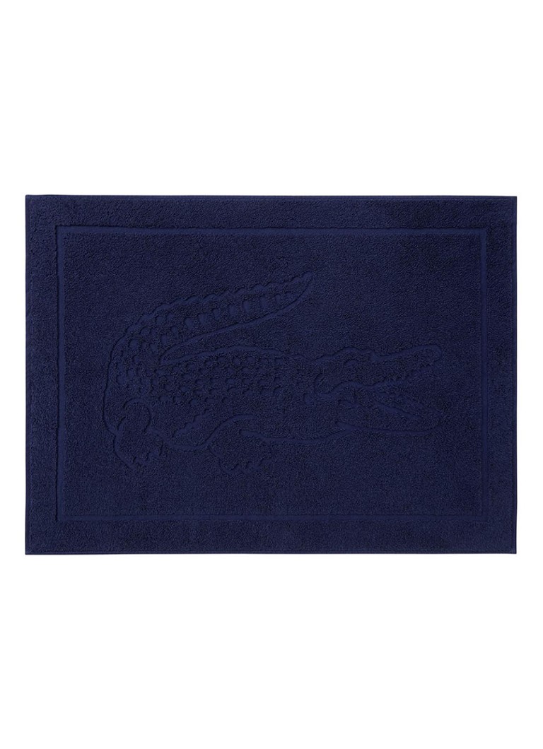 Lacoste L Lacoste Badematte aus Bio-Baumwolle 800 g/m² - 55 x 80 cm