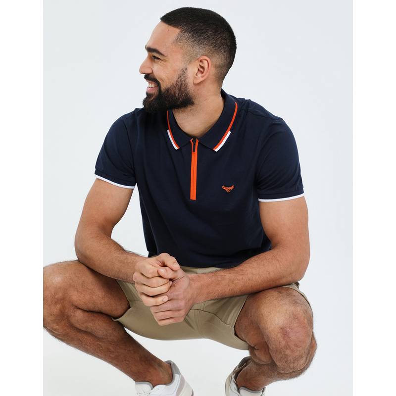 Threadbare THB Polo Cruz Poloshirt Herren