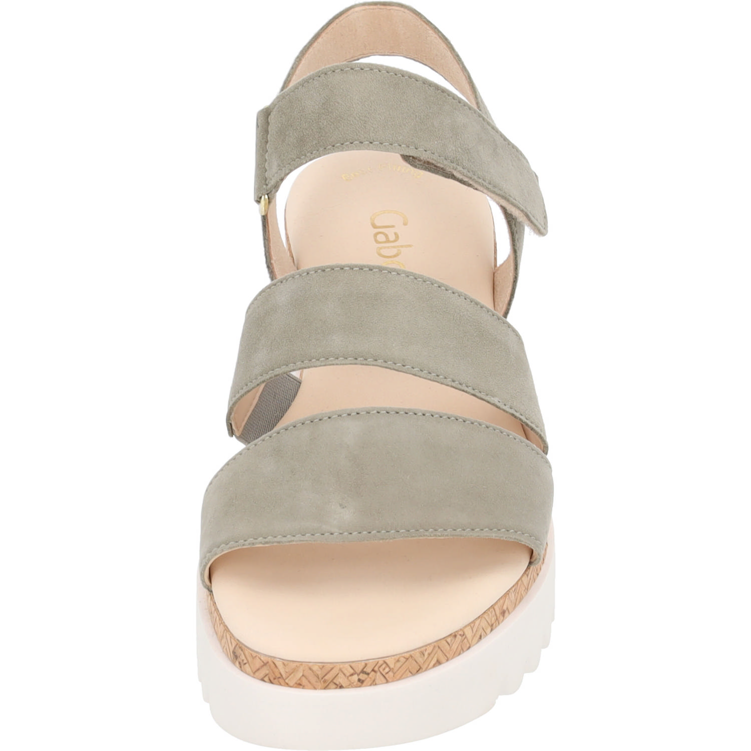 Gabor 84.660, Sandalen, Damen, Grün (Schlif)
