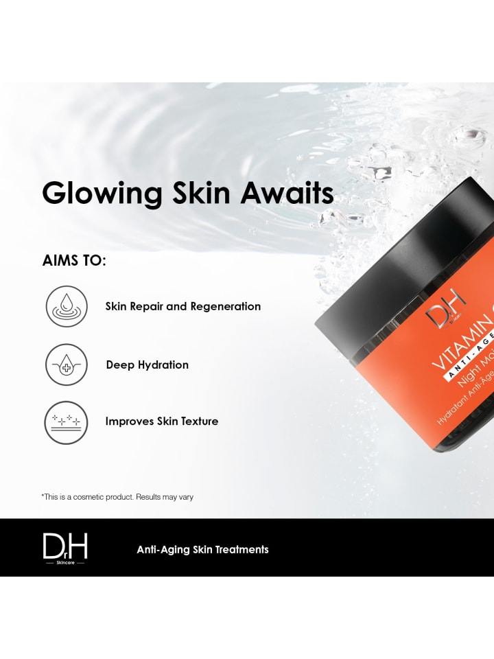 Skinchemists Vitamin C Gesichtsserum 30ml   Vitamin C Nachtcreme gegen Hautalterung 60ml günstig kaufen onesize
