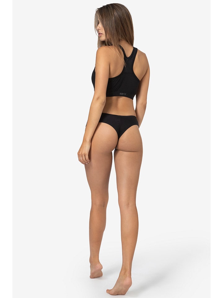 super.natural String in Schwarz günstig kaufen