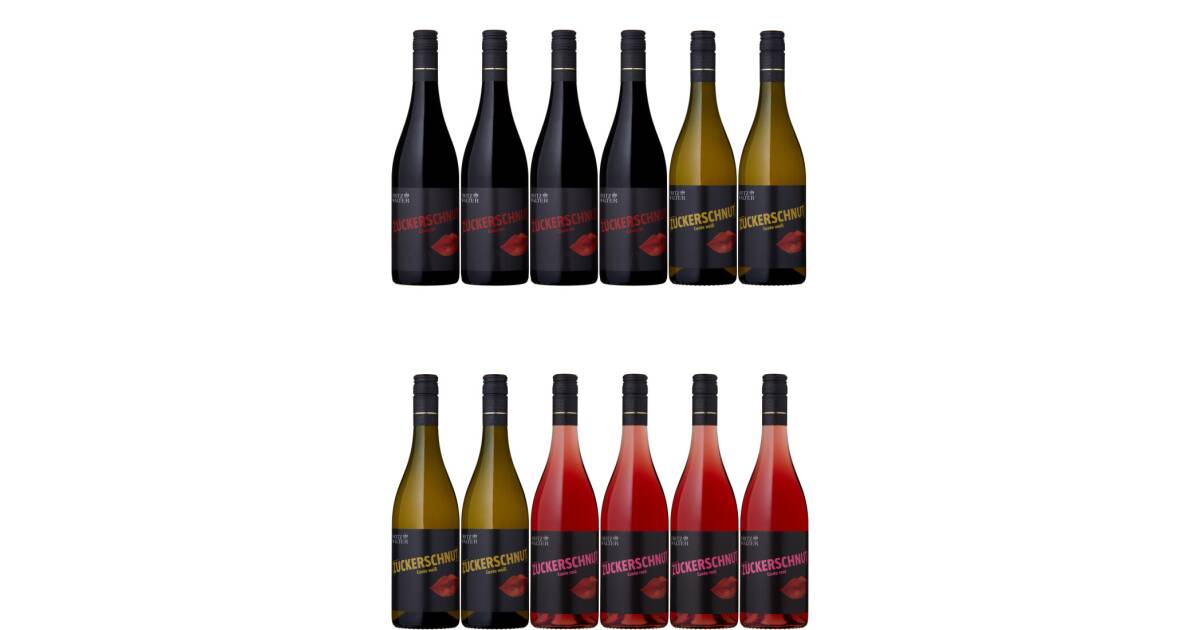 Zuckerschnut Paket gemischt „vun allem ebbes“ 8+4 Aktion von Weingut Fritz Walter günstig bei wein.de kaufen