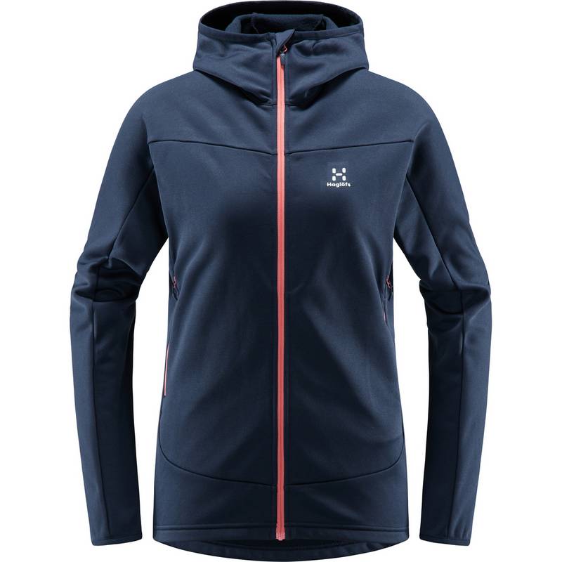 Haglöfs Frost Mid HoodHood Fleecejacke Damen