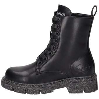 Dockers Schnür Boots in schwarz