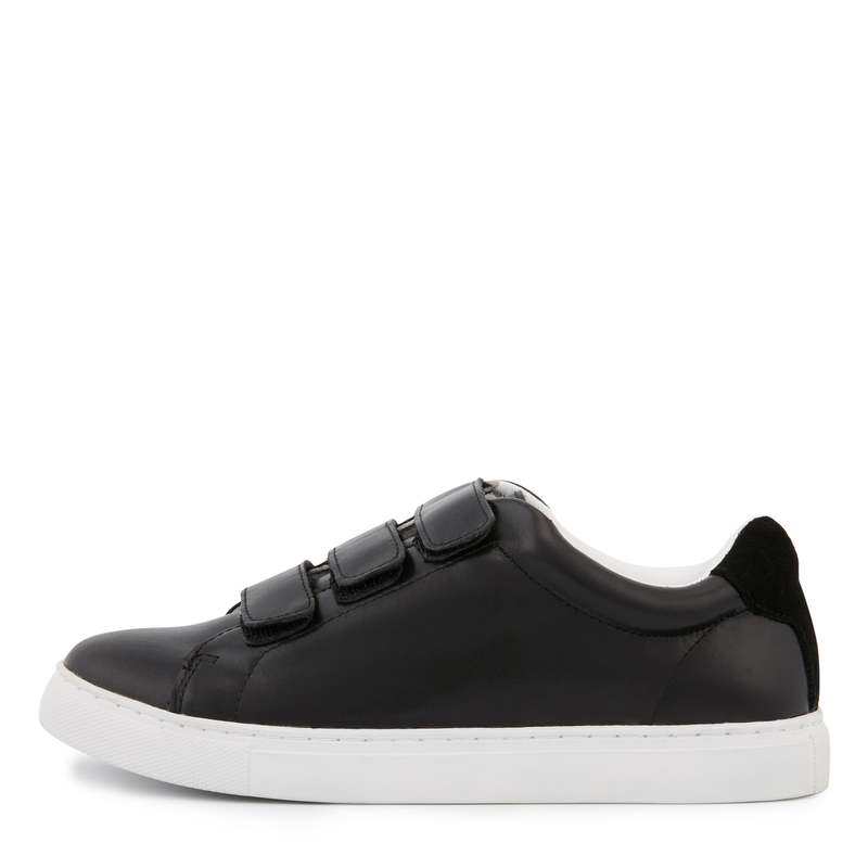 Baskets en cuir Edith legende noir