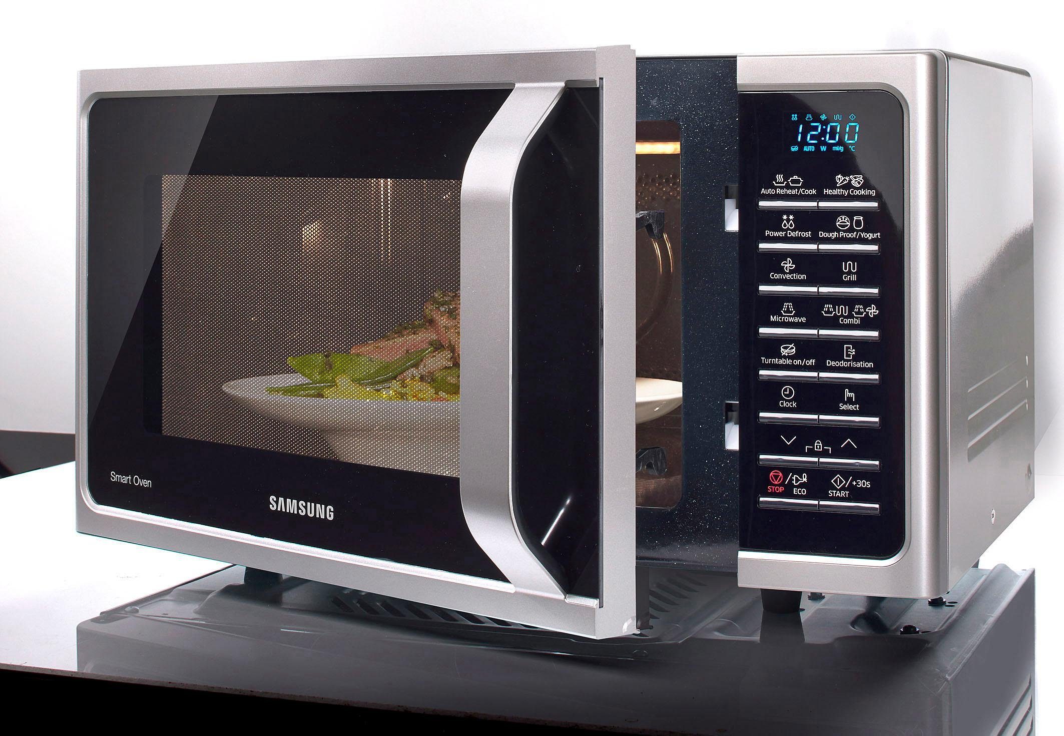 Samsung Mikrowelle MW5000 MC28H5015CS/EN, Grill und Heißluft, 28 l