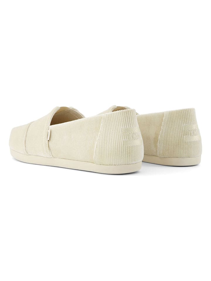 TOMS Espadrilles in Creme günstig kaufen