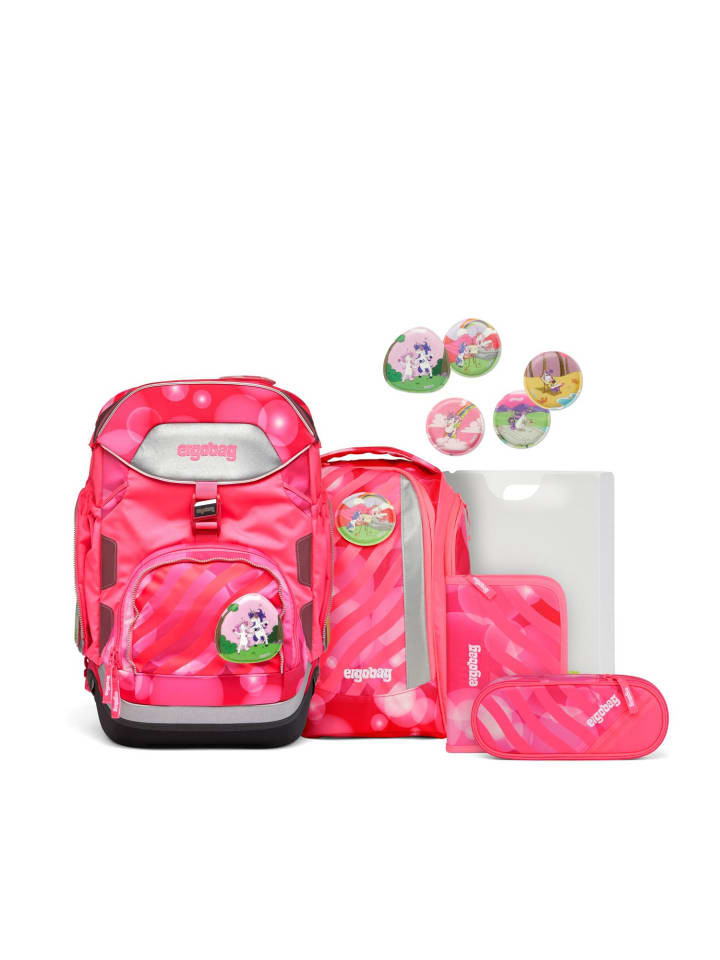Ergobag ergobag pack Schulrucksack-Set KuntBärbuntes Einhorn günstig kaufen onesize