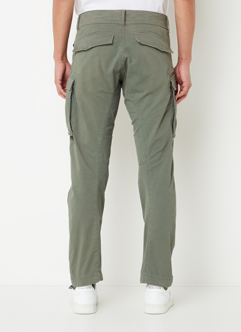 Pantaloni cargo Replay Joe Tapered cu buzunare cu clapă