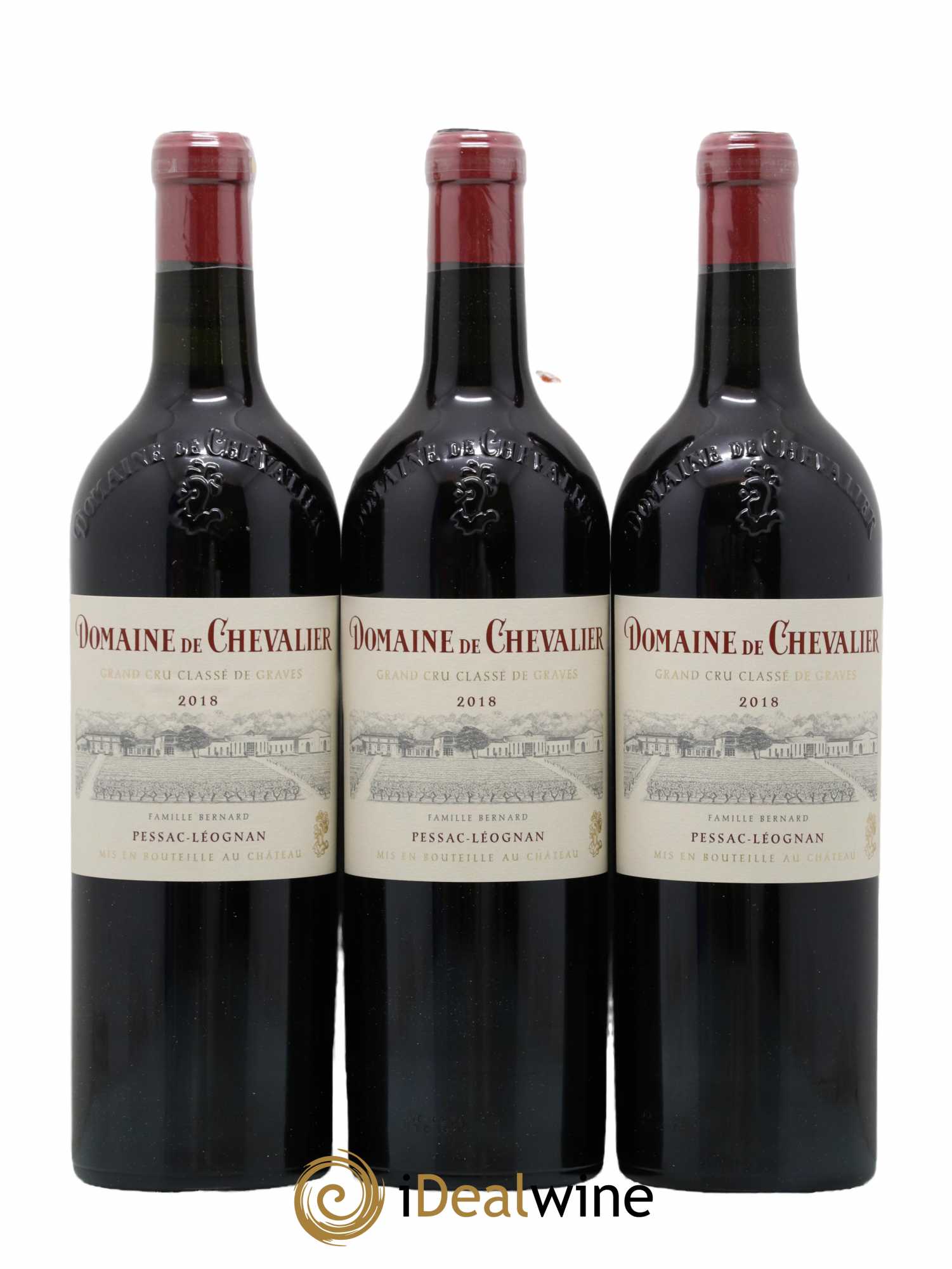 Domaine de Chevalier Cru Classé de Graves  2018 - Lot de 6 Bouteilles