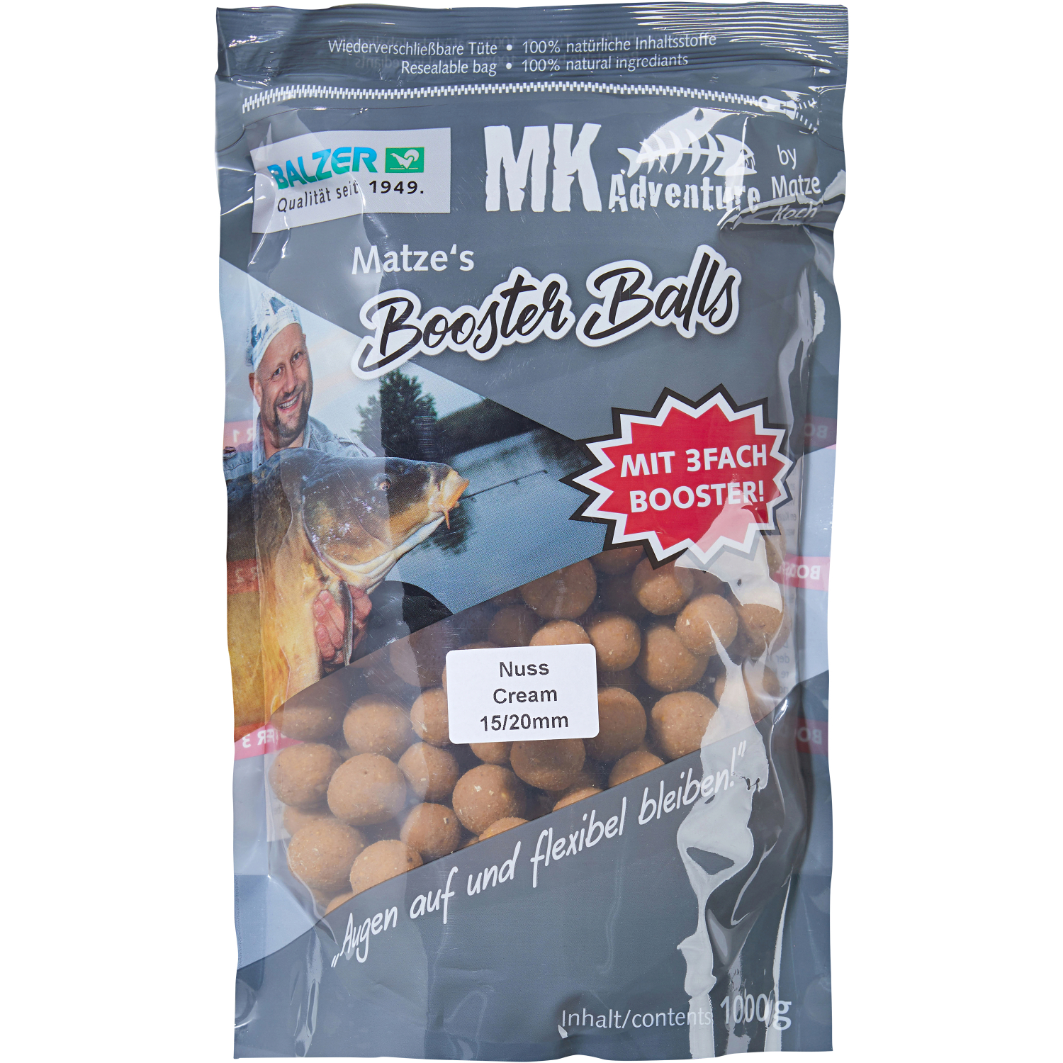 Matze Koch Boilies Booster Balls Special Edition (Nuss)