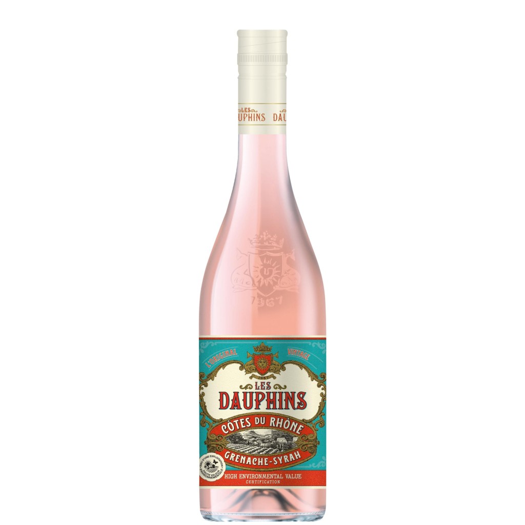 2021 Les Dauphins Rosé