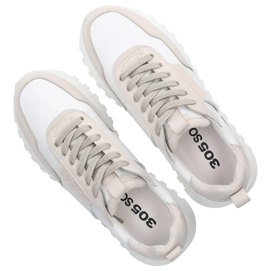 305 SOBE - Sneaker low BUCKET Veloursleder - grau