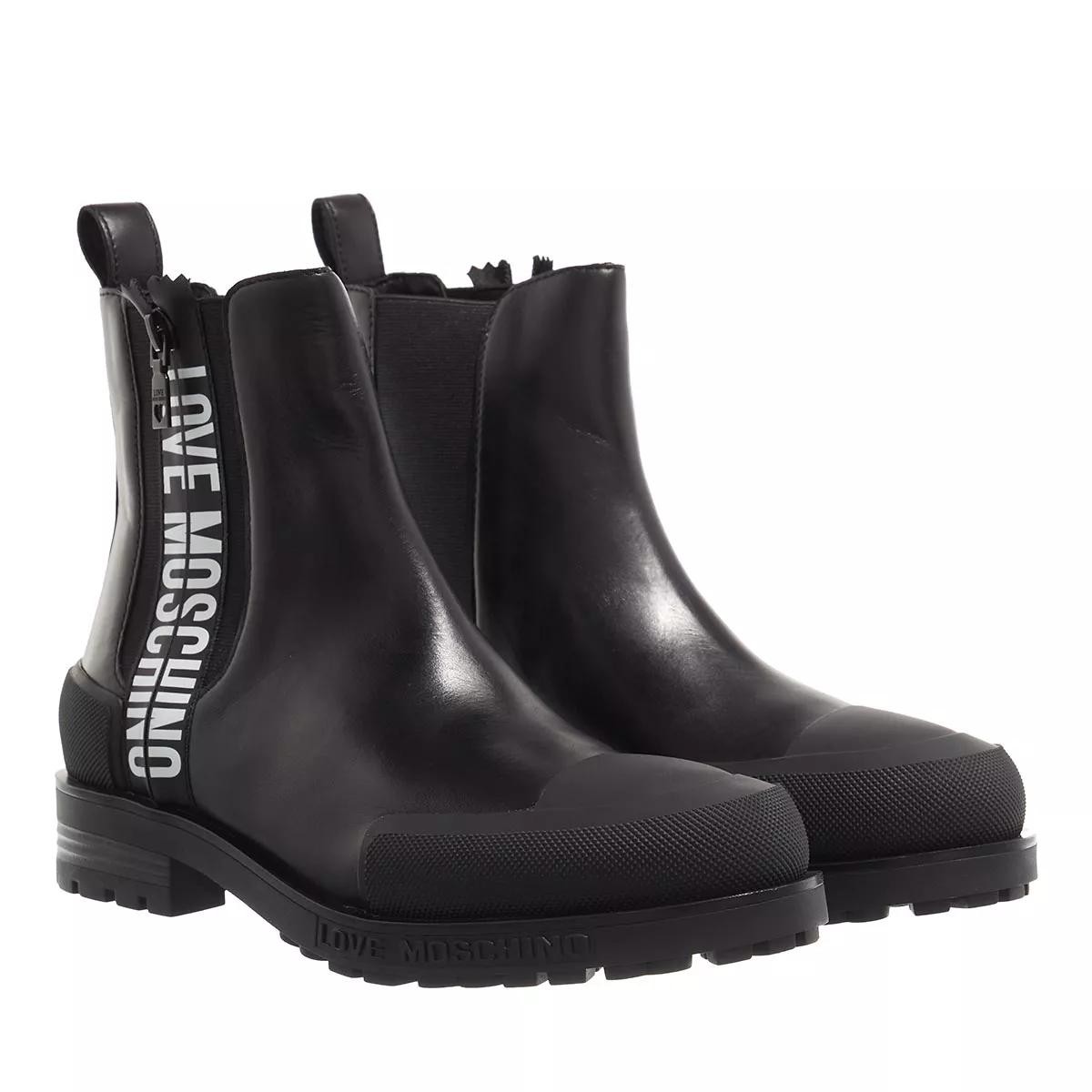 MOSCHINO Stiefeletten schwarz Stiefelette