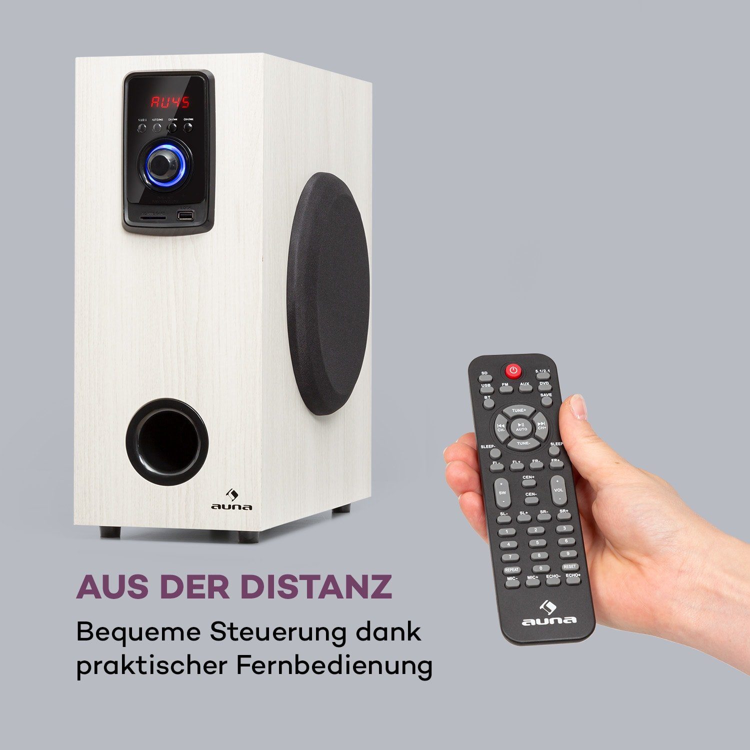 Auna Areal Elegance Lautsprechersystem (Bluetooth, 190 W)
