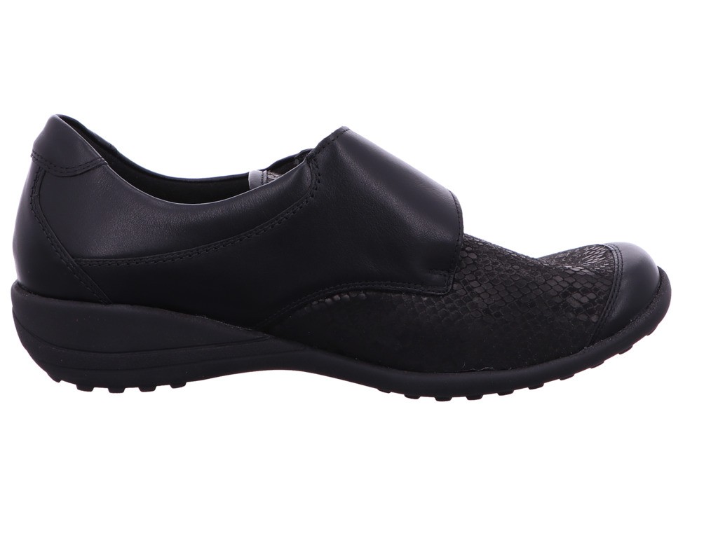 WALDLÄUFER Sportliche Slipper schwarz K01304