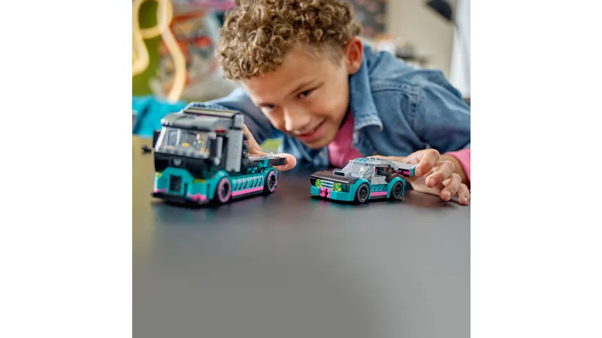 LEGO City 60406 Autotransporter mit Rennwagen