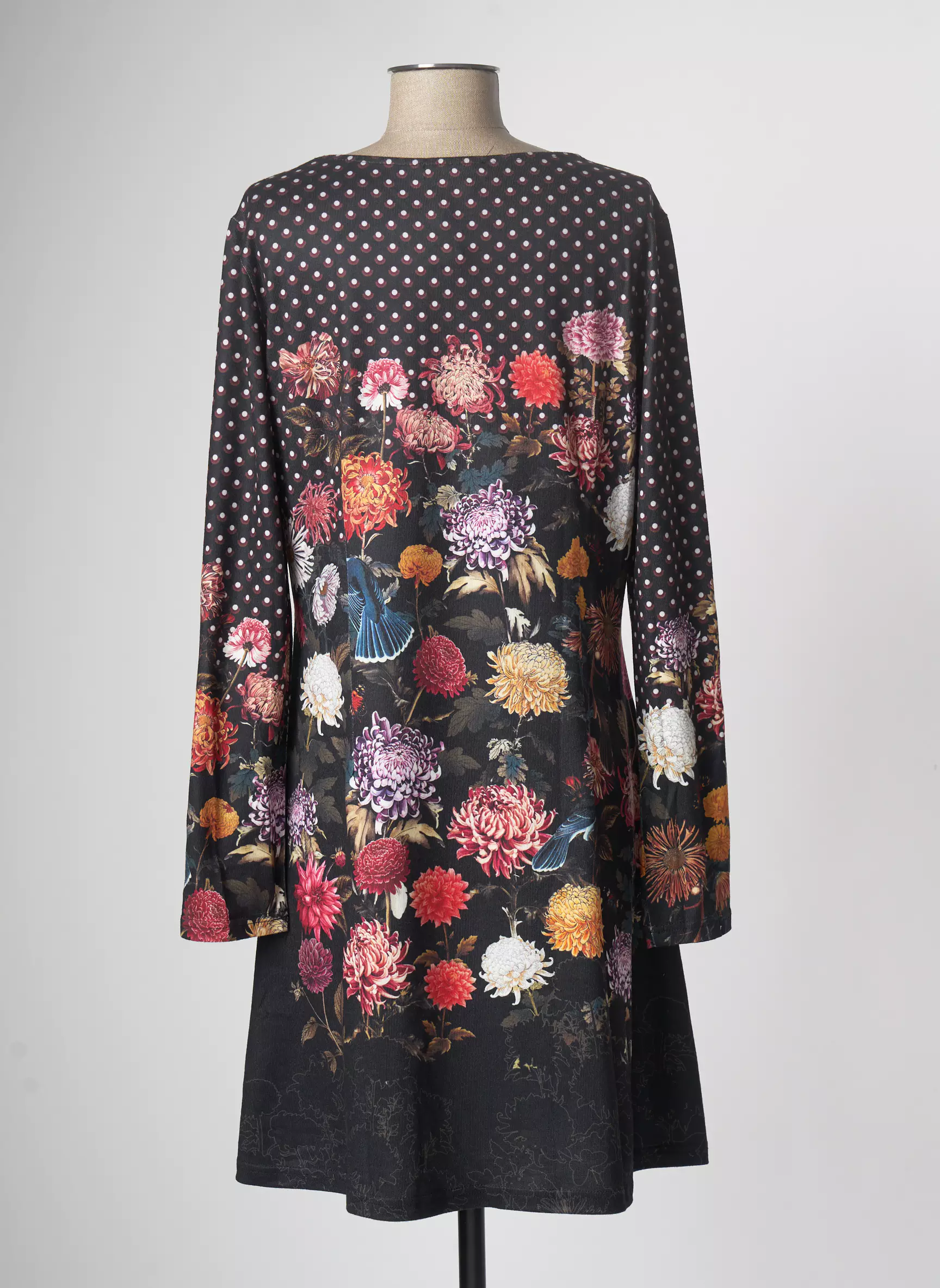 Multiples Robes Mi Longues Femme couleur noir