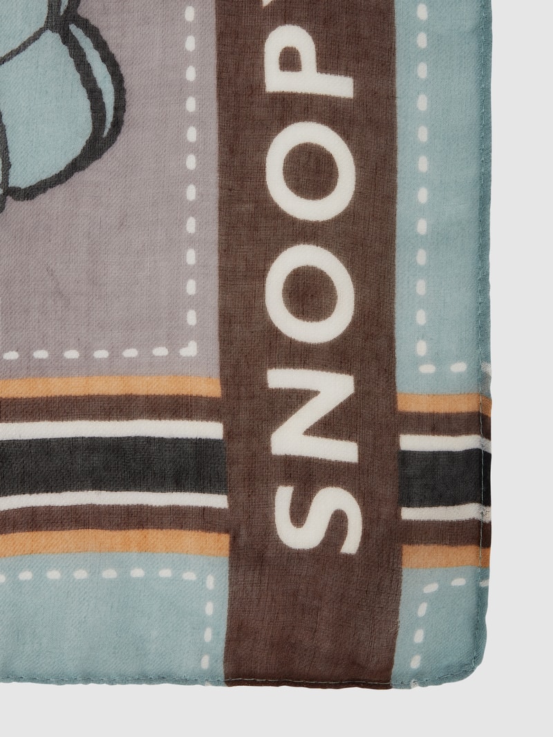Schal mit Peanuts™-Prints in mittelgrau