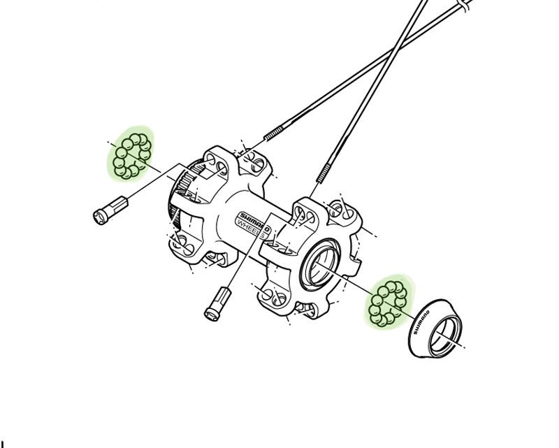 Shimano Stahl Kugeln 5/32