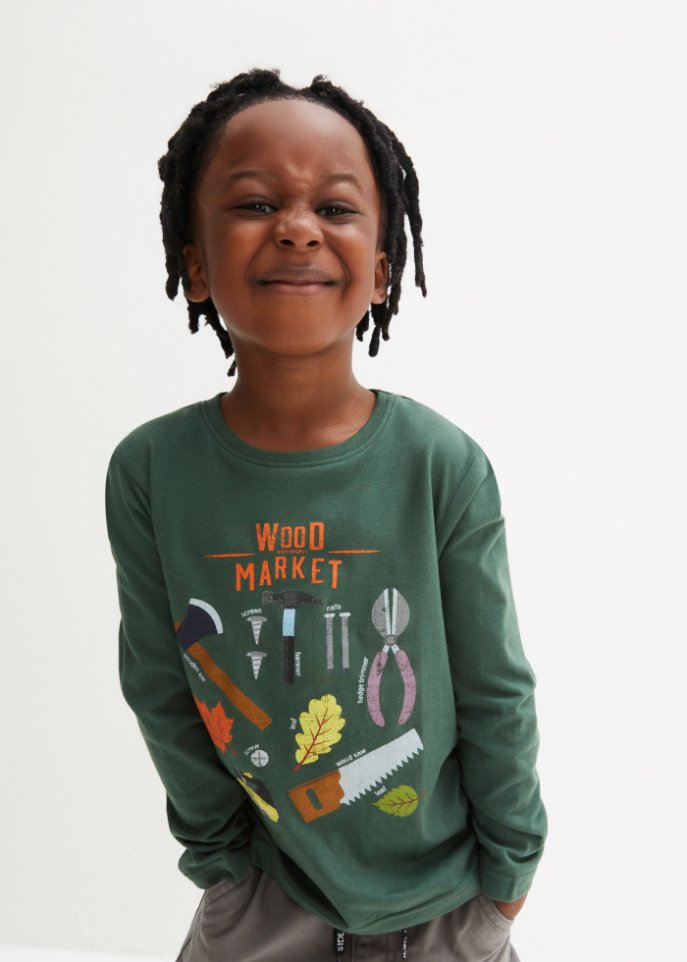Jungen Langarmshirt