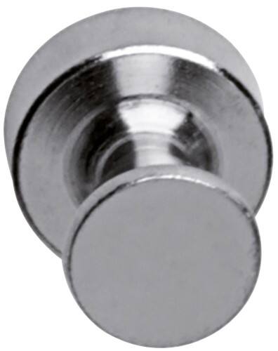 Maul Magnete Hellsilber Tragfähigkeit 12 mm 5 Stück