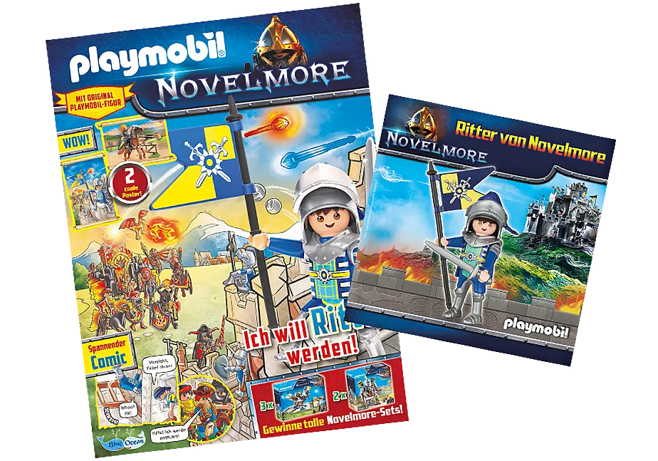 PLAYMOBIL-Magazin NOVELMORE (Magazin 24/23 Ritter)