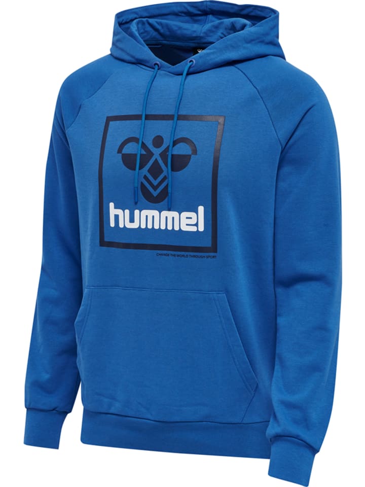 Hummel Hummel Verstellbare Taille Kapuzenpullover Raglanärmel Hmlisam Herren in TRUE BLUE günstig kaufen