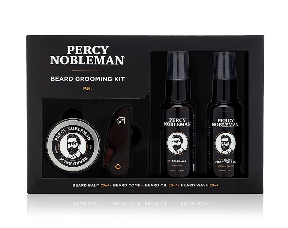 Percy Nobleman  Bartpflege Beard Grooming Kit