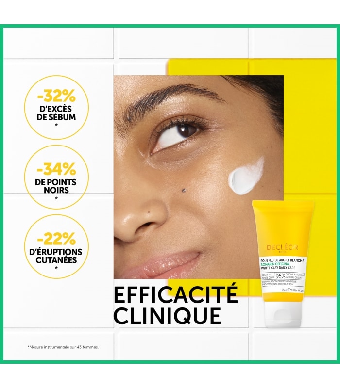 DECLÉOR-ROMARIN OFFICINAL-Soin Fluide Argile Blanche