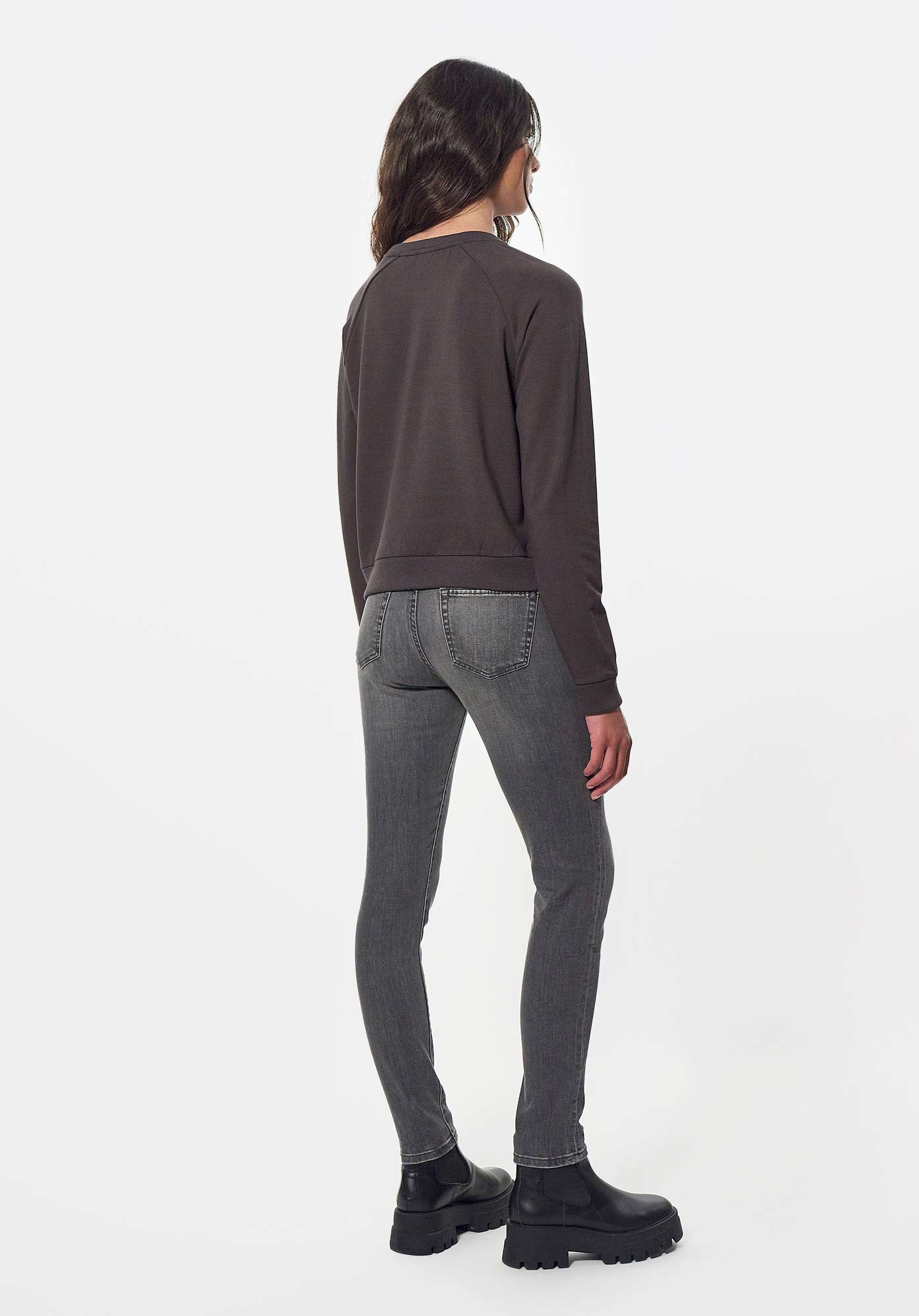 FAUVE  Sweat marron Femme