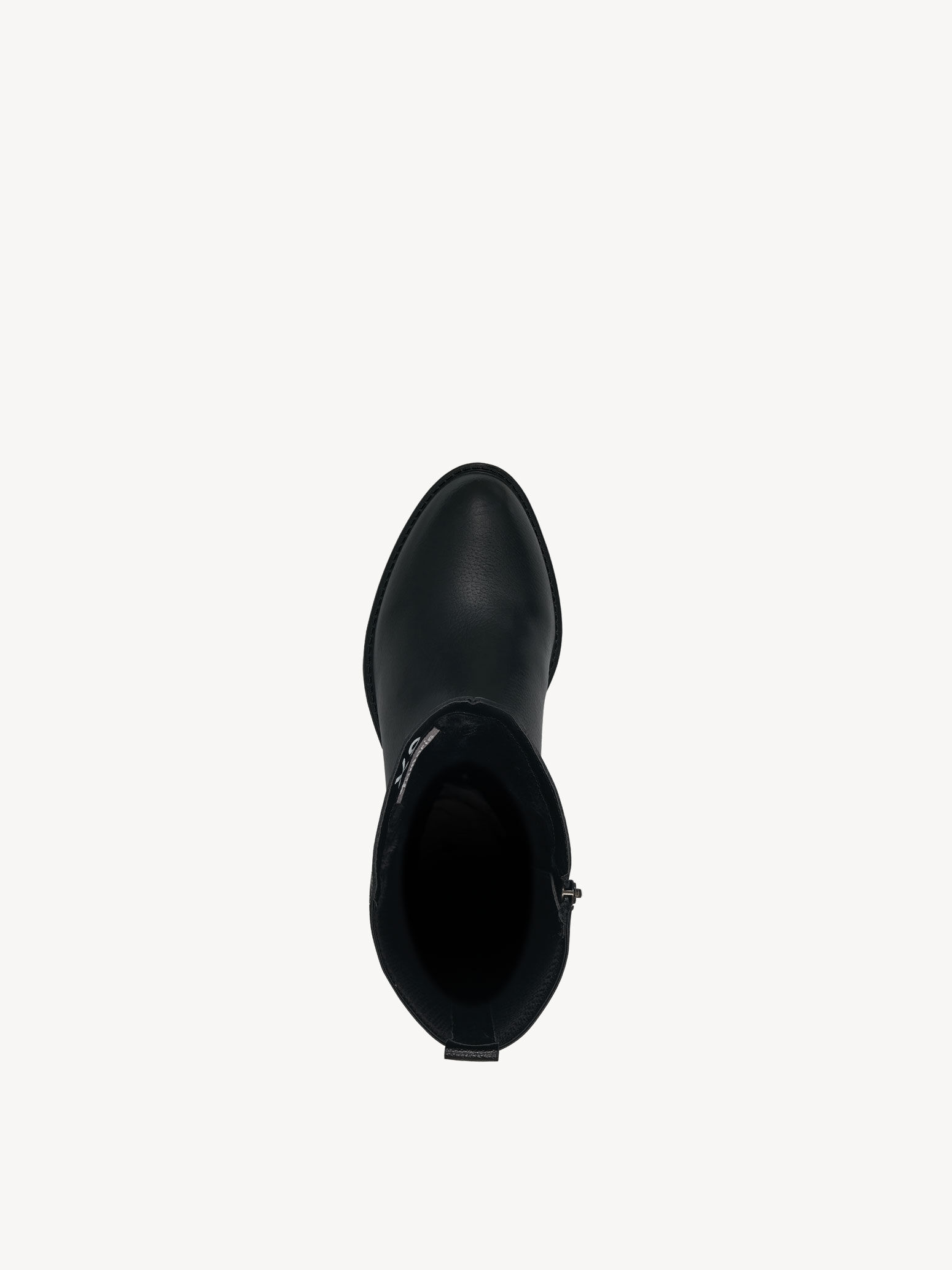 Bottes en cuir - noir