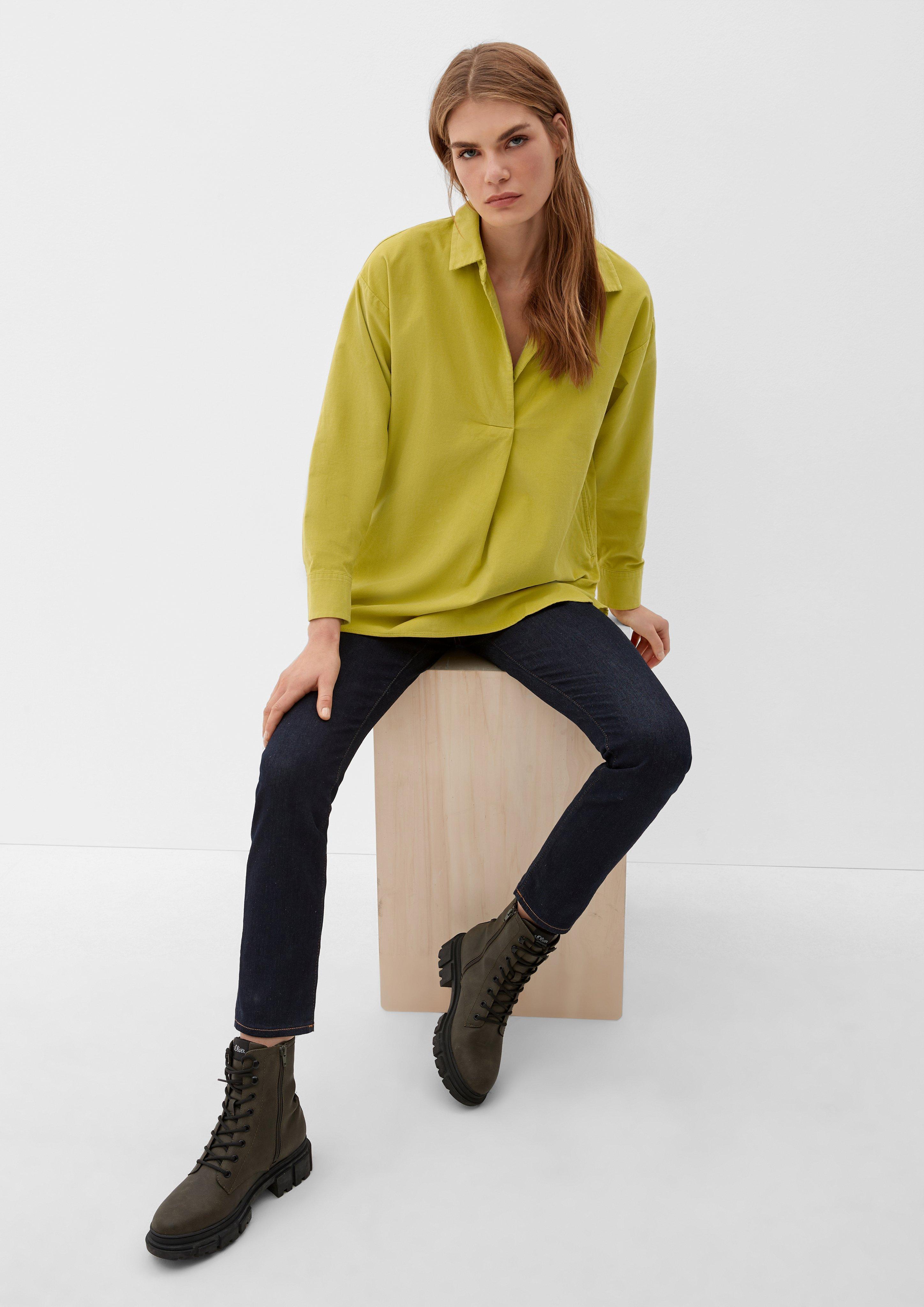 Bluse aus Feincord   2120882-1491