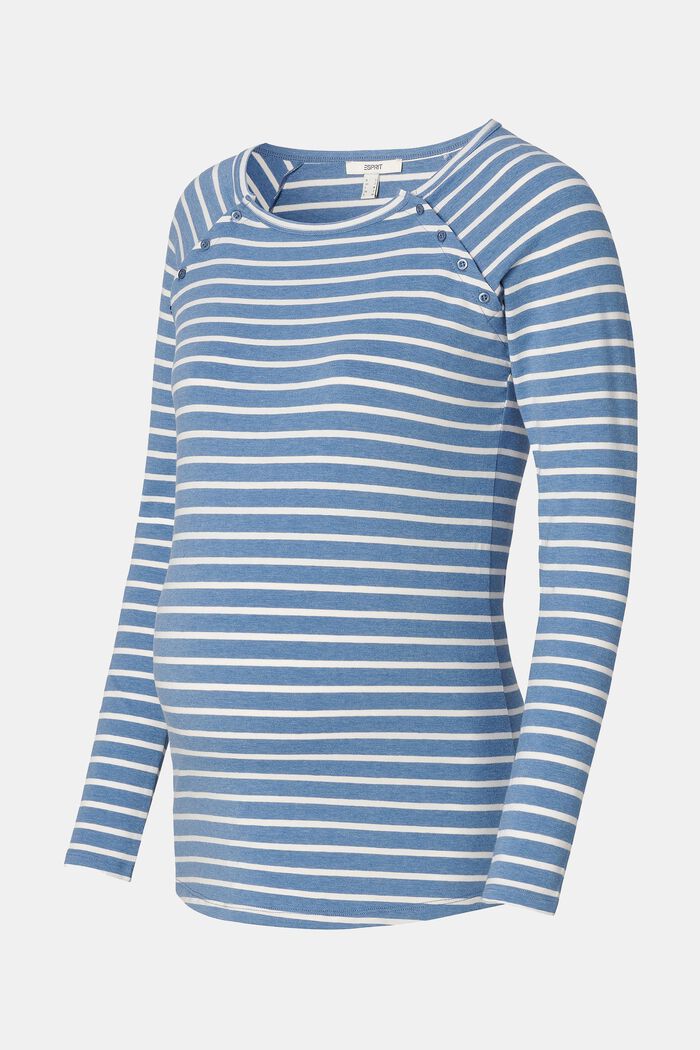 Gestreiftes Longsleeve, Bio-Baumwolle