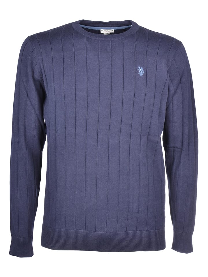 U.S. Polo Assn. Pullover in Dunkelblau günstig kaufen