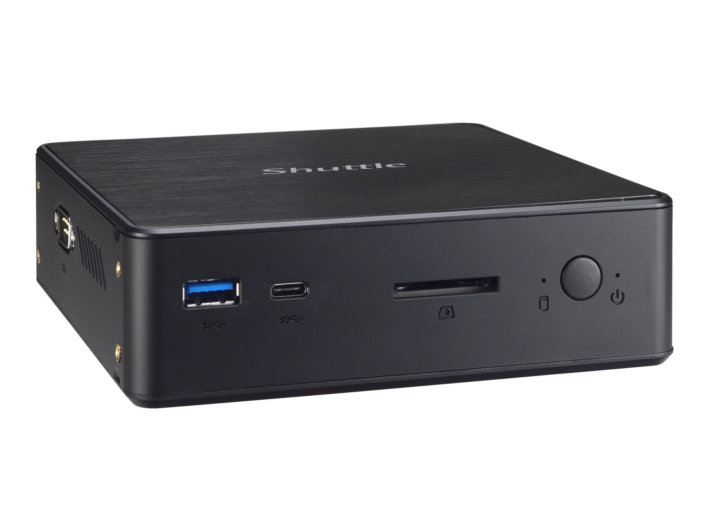 Shuttle SHUTTLE Barebone nano NC10U5 i5-8265U SO-DDR4 black fanless Barebone-PC