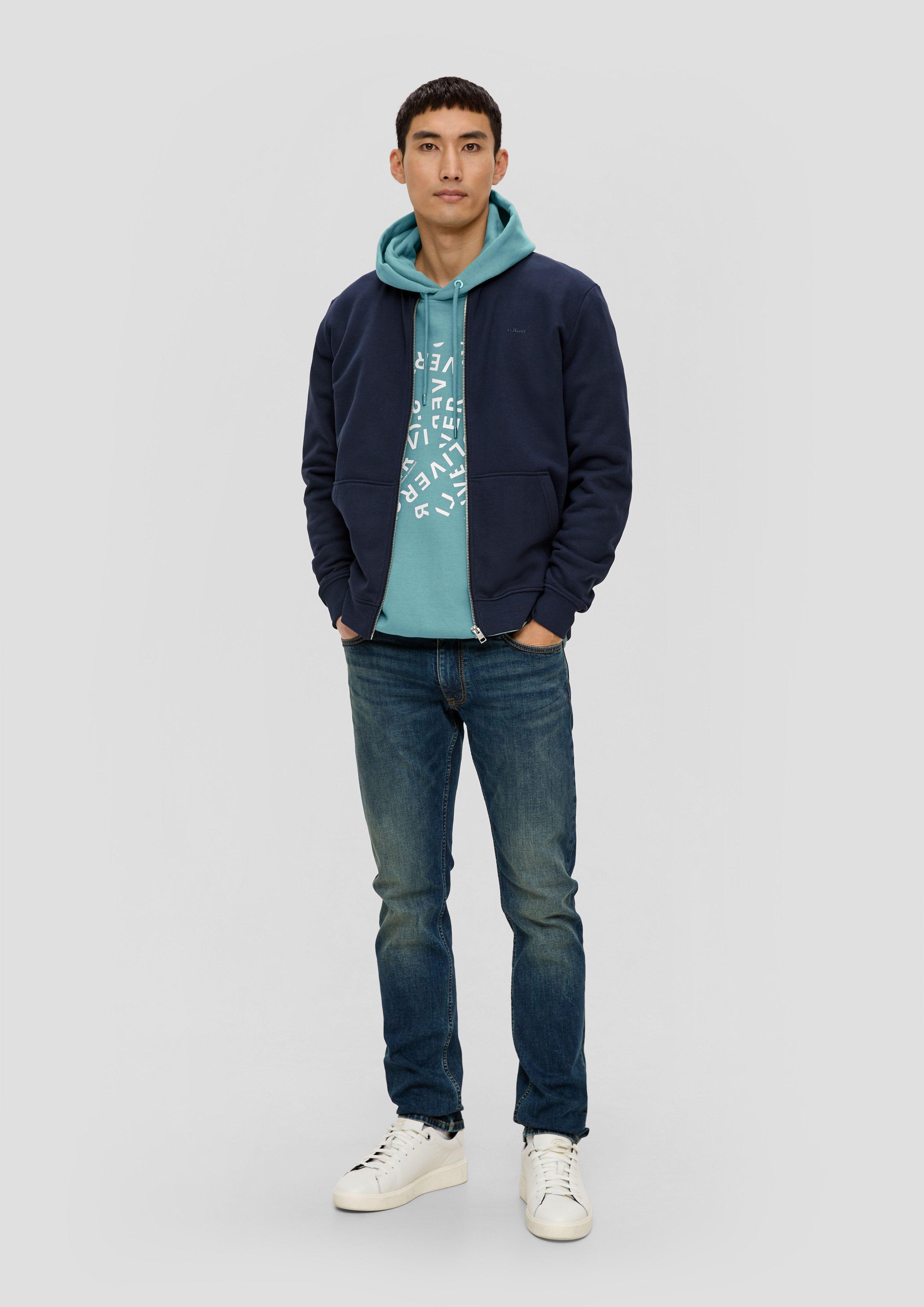 Kapuzensweater mit Frontprint  2138658-65D3