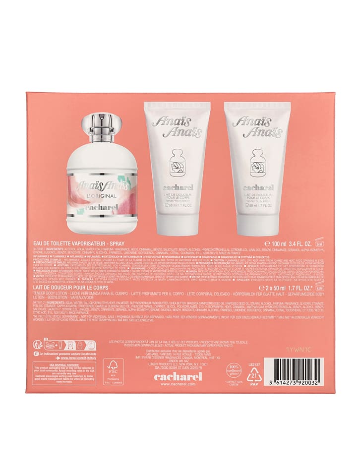 Cacharel 3tlg. Set: 